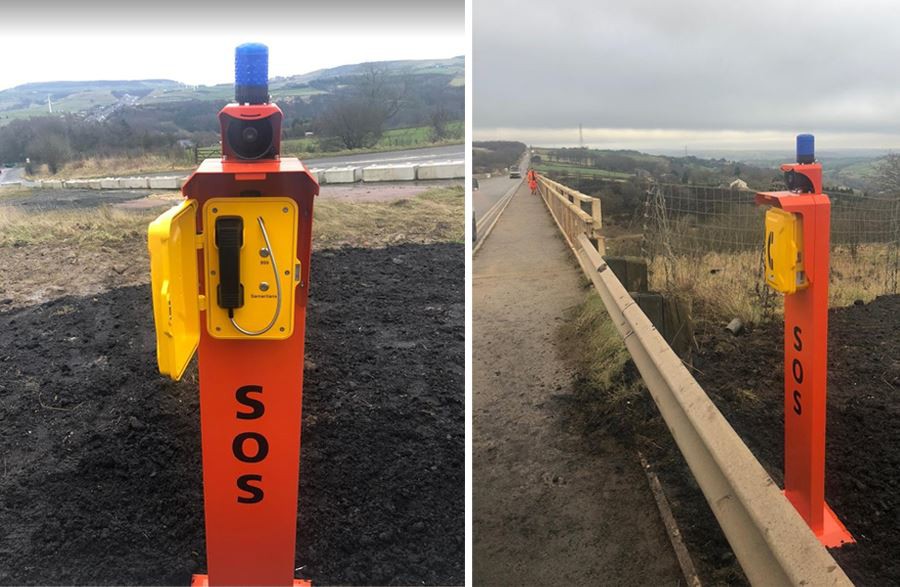 roadside emergency phone equipment