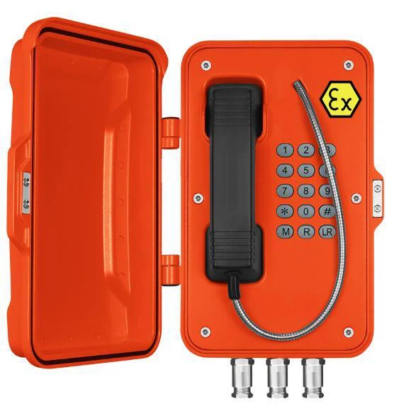 IECEX Approved Analogue Explosion Proof Telephones, ATEX And IECEx Zone 1 & 2