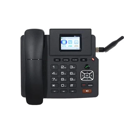 4G/VoIP Deuol-Ffôn Bwrdd Gwaith Rhwydwaith Modd Hotspot