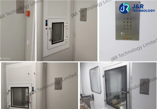 JR309-FK-IW Flush-Mount Industrial Telephone Wedi'i Gosod yn Turkish Cleanroom